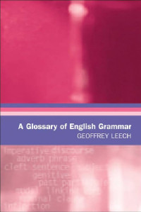 A Glossary  of English Grammar (Inf10)