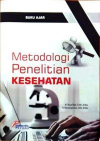 Image of Buku ajar: metode penelitian kesehatan