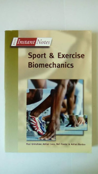 Sport and Exercise Biomechanics  (Fis8)
